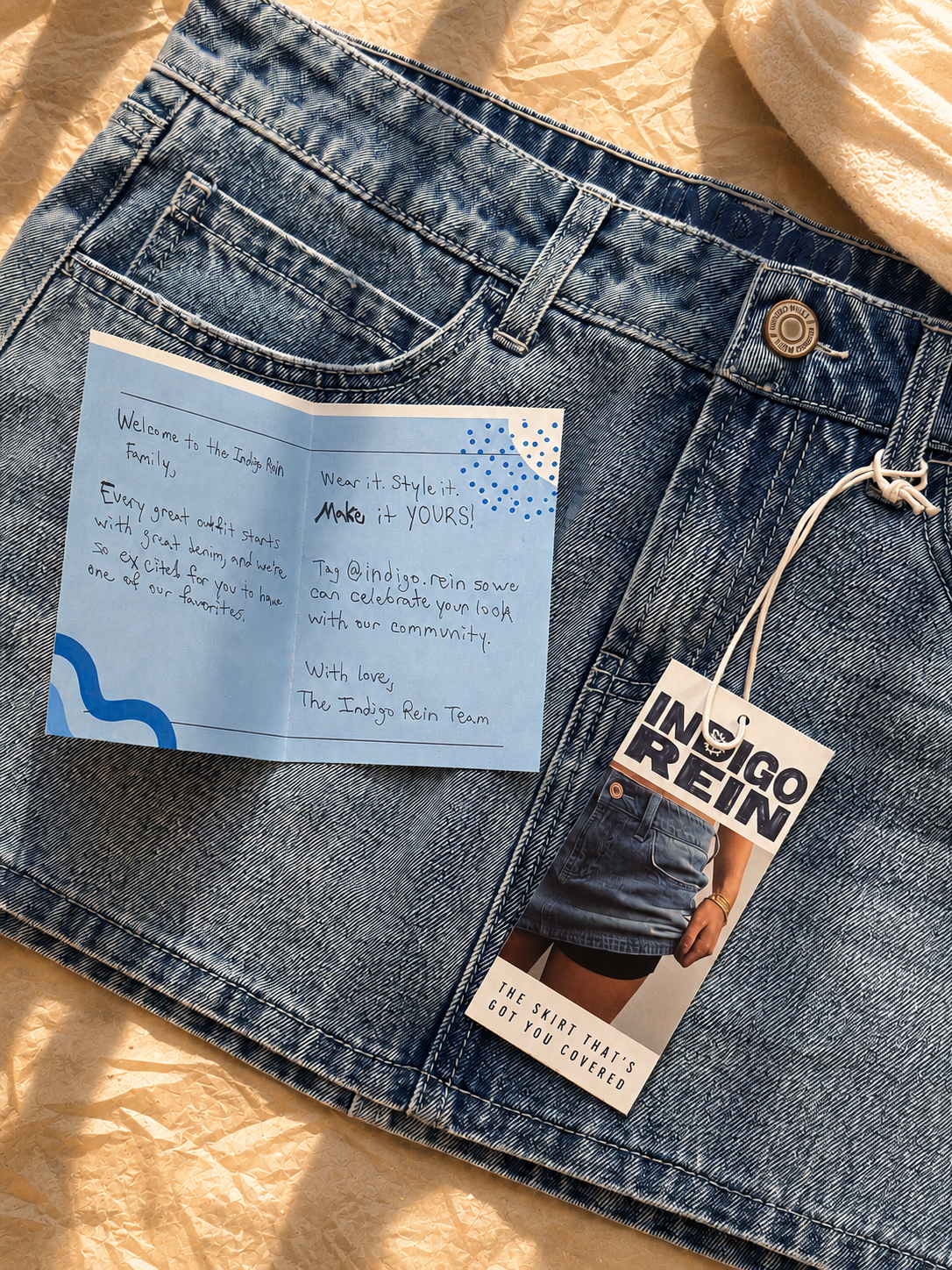 Fashion Photography — Indigo Rein Skirt